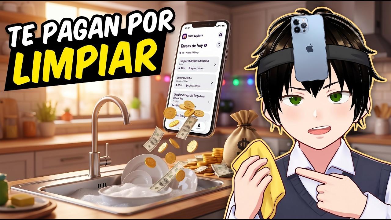 ATLAS CAPTURE: te PAGAN por LIMPIAR tu CASA (Cómo funciona)