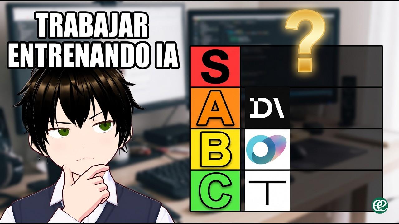 Trabajar entrenando IA: comparo las 6 plataformas más grandes (tier list)