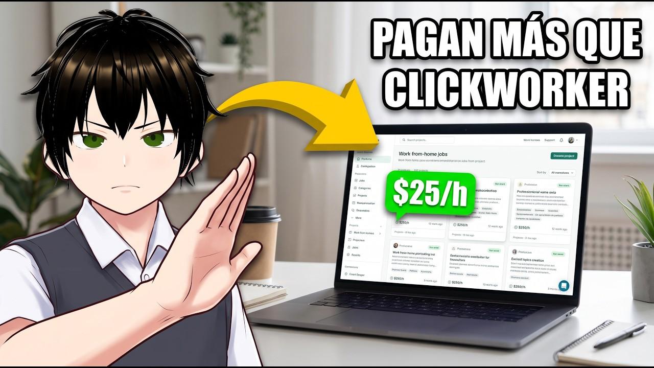 3 alternativas a Clickworker que pagan mucho mejor (Prolific, DataAnnotation y micro1)