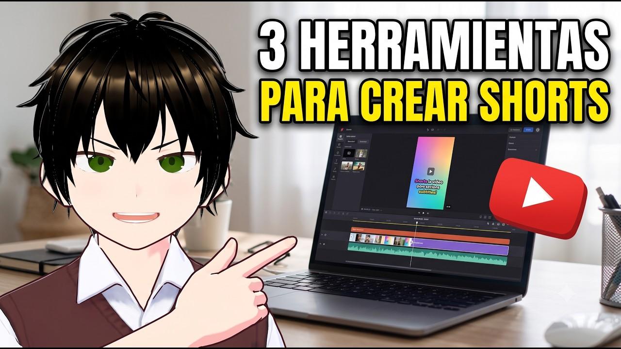 Las 3 MEJORES herramientas para crear Shorts en 2026 (con IA)